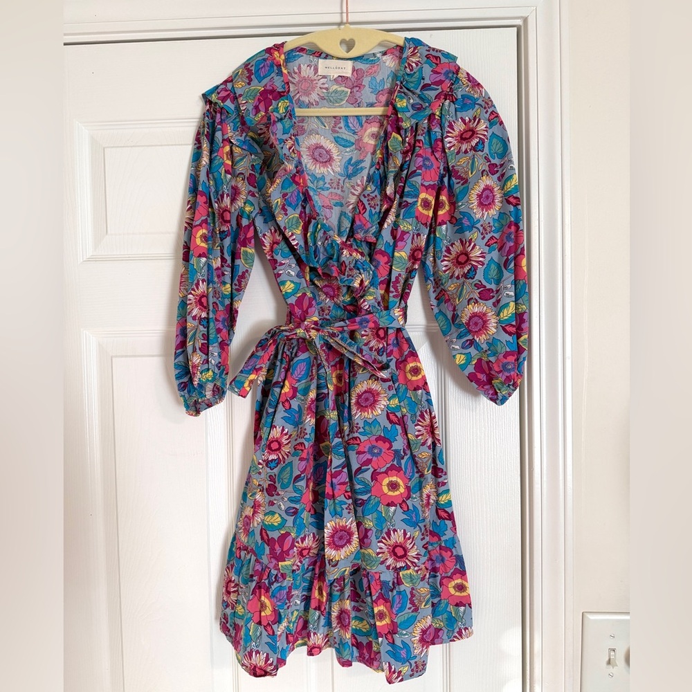 MELLODAY Floral Print Dress